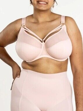 NWOT Understance Rhea FlexWire Full Coverage Unpadded Spacer Bra Soft Pink 40N